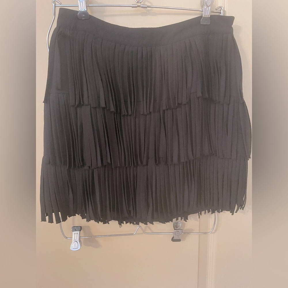Guess fringe skirt size xsmall